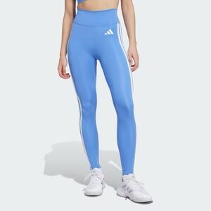 Adidas OPTIME Essentials 3‑Stripes Leggings – XS | NWT | High‑Stretch FLAWED